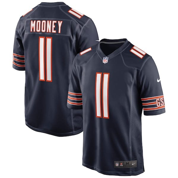 Darnell Mooney Chicago Bears Jersey football jersey product view 1