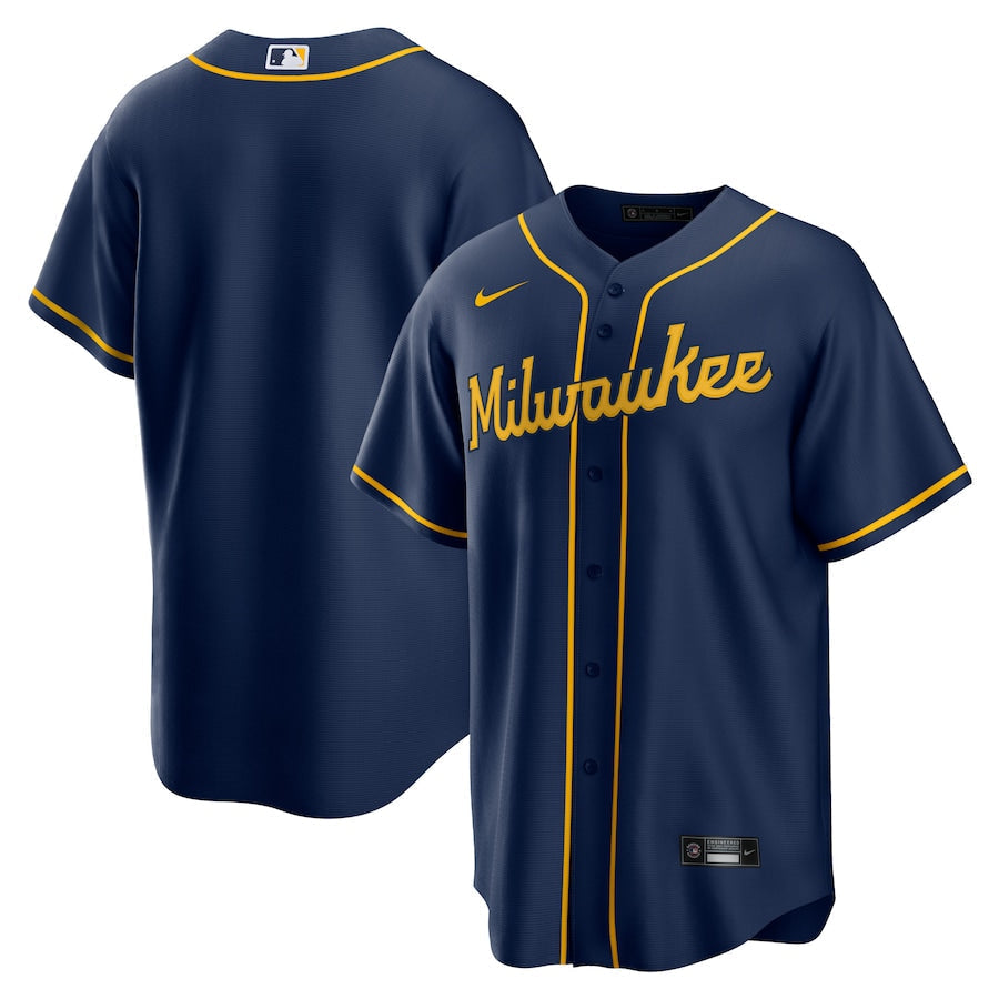 Milwaukee Brewers Jerseys baseball jersey product view 1