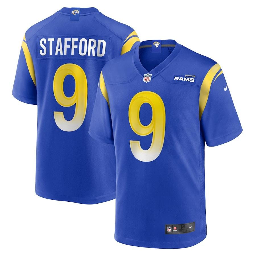 Mathew Stafford Los Angeles Rams Jersey football jersey product view 1