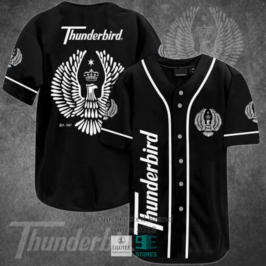 Thunderbird Baseball Jersey Unisex T-shirt, Sweatshirt, Hoodie, Long Sleeve Tee - T-Shirt, Sweatshirt, Hoodie