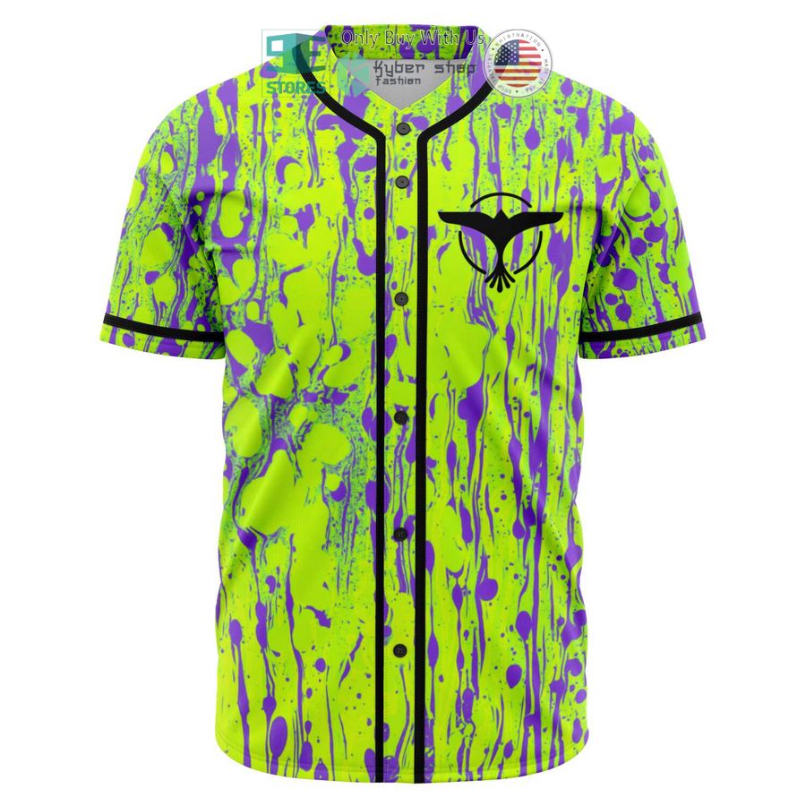 BEST Tiesto logo green Baseball Jersey Unisex T-shirt, Sweatshirt, Hoodie, Long Sleeve Tee - T-Shirt, Sweatshirt, Hoodie