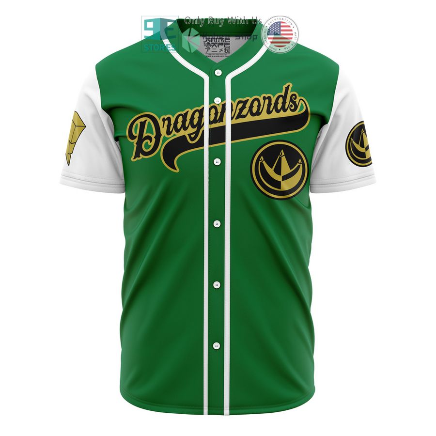 BEST Tommy Dragonzords Green Power Rangers Baseball Jersey Unisex T-shirt, Sweatshirt, Hoodie, Long Sleeve Tee - T-Shirt, Sweatshirt, Hoodie