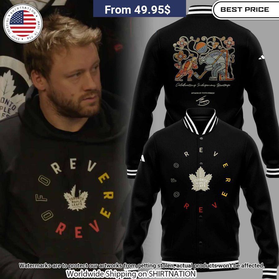 Toronto Maple Leafs Forever Indigenous Celebration William Nylander Baseball Jacket Unisex T-shirt, Sweatshirt, Hoodie, Long Sleeve Tee - T-Shirt, Sweatshirt, Hoodie