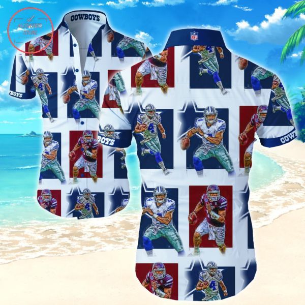 Tribute to Dallas Cowboys Dak Prescott on Elegant Hawaiian Shirt Unisex T-shirt, Sweatshirt, Hoodie, Long Sleeve Tee - T-Shirt, Sweatshirt, Hoodie