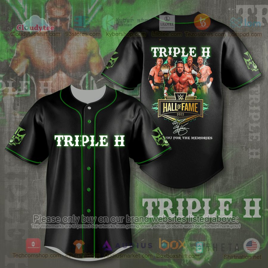 HOT Triple H Hall of Fame 2022 Baseball Jersey Shirt Unisex T-shirt, Sweatshirt, Hoodie, Long Sleeve Tee - T-Shirt, Sweatshirt, Hoodie