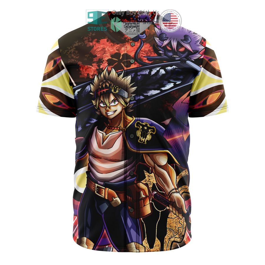BEST Trippy Asta x Liebe Black Clover Baseball Jersey Unisex T-shirt, Sweatshirt, Hoodie, Long Sleeve Tee - T-Shirt, Sweatshirt, Hoodie