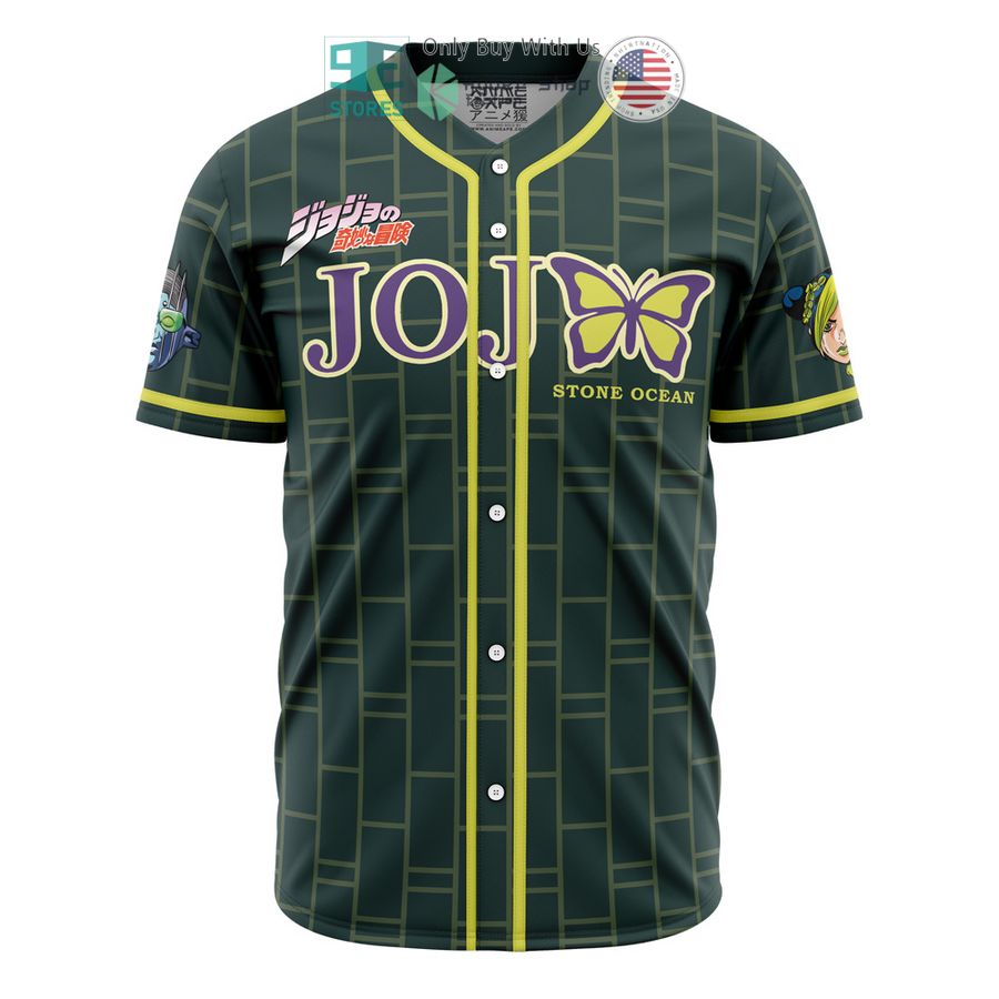 BEST Trippy Jolyne Cujoh Stone Ocean Jojo's Bizarre Adventure Baseball Jersey Unisex T-shirt, Sweatshirt, Hoodie, Long Sleeve Tee - T-Shirt, Sweatshirt, Hoodie