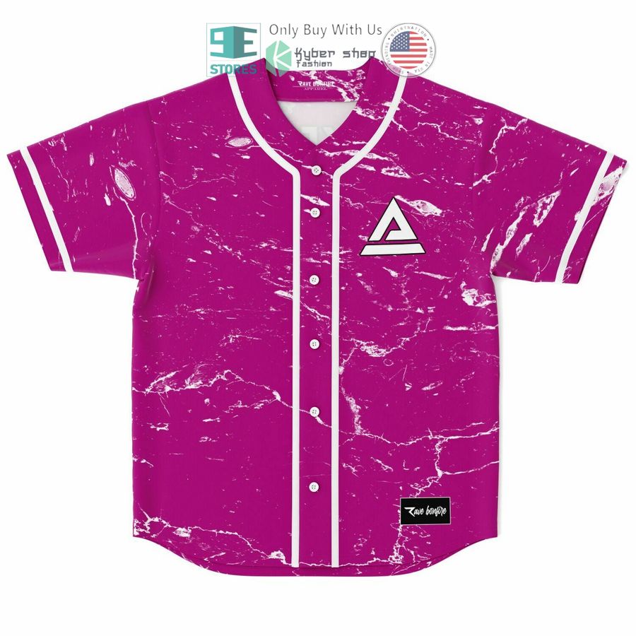 BEST Trivecta logo pink Baseball Jersey Unisex T-shirt, Sweatshirt, Hoodie, Long Sleeve Tee - T-Shirt, Sweatshirt, Hoodie