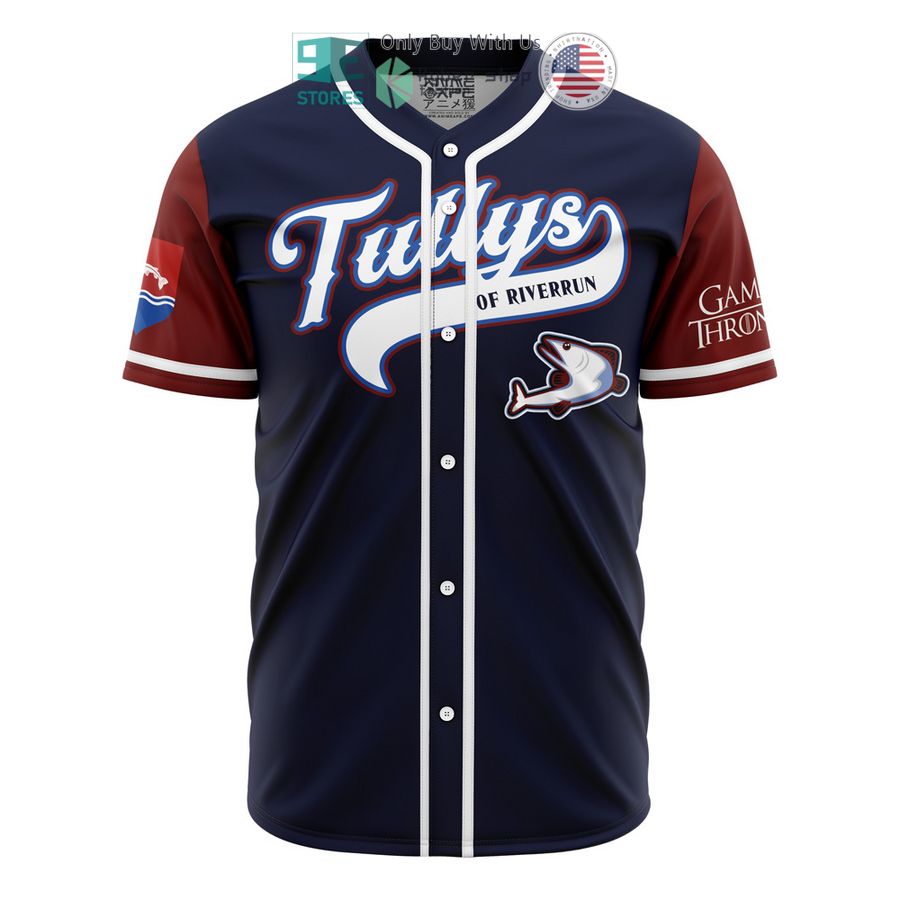 BEST Tullys of Riverrun Game of Thrones Baseball Jersey Unisex T-shirt, Sweatshirt, Hoodie, Long Sleeve Tee - T-Shirt, Sweatshirt, Hoodie