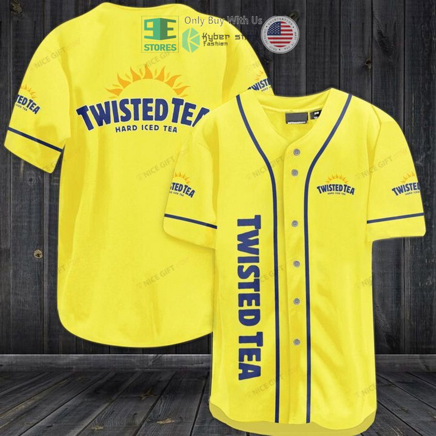 BEST Twisted Tea Hard Iced Tea logo Baseball Jersey Unisex T-shirt, Sweatshirt, Hoodie, Long Sleeve Tee - T-Shirt, Sweatshirt, Hoodie