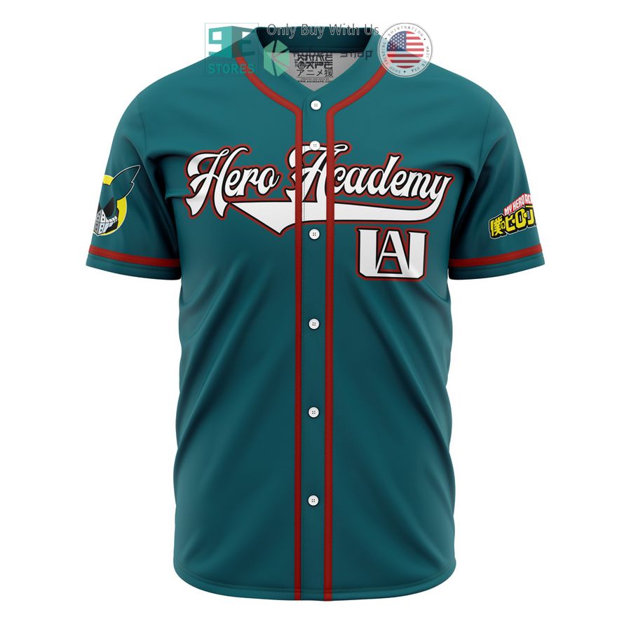 BEST U.A. High School Deku My Hero Academia Baseball Jersey Unisex T-shirt, Sweatshirt, Hoodie, Long Sleeve Tee - T-Shirt, Sweatshirt, Hoodie
