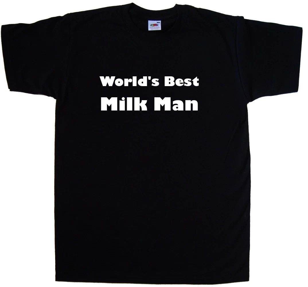 World's Best Milk Man T-Shirt Unisex T-shirt, Sweatshirt, Hoodie, Long Sleeve Tee - T-Shirt, Sweatshirt, Hoodie