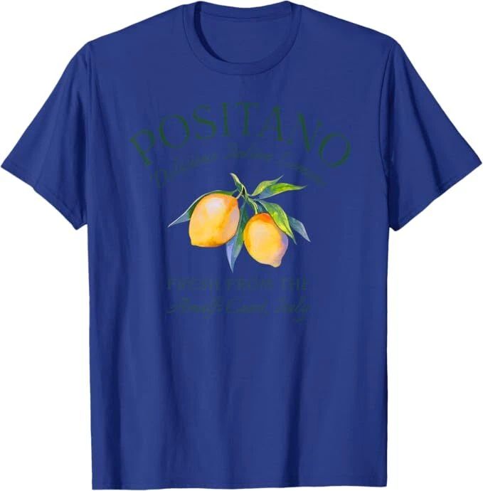 Amalfi Coast Italian Lemons Italian Town T-Shirt Unisex T-shirt, Sweatshirt, Hoodie, Long Sleeve Tee - T-Shirt, Sweatshirt, Hoodie