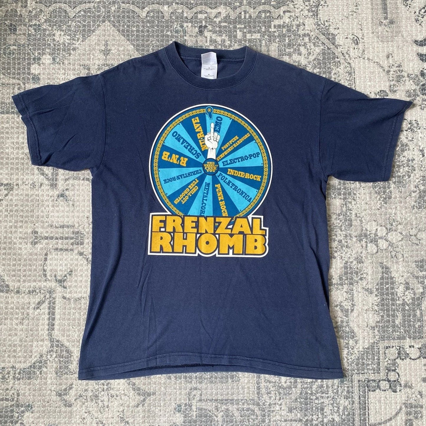 Vintage 2000s Frenzal Rhomb Punk Band Tee T Shirt Size Medium Unisex T-shirt, Sweatshirt, Hoodie, Long Sleeve Tee - T-Shirt, Sweatshirt, Hoodie