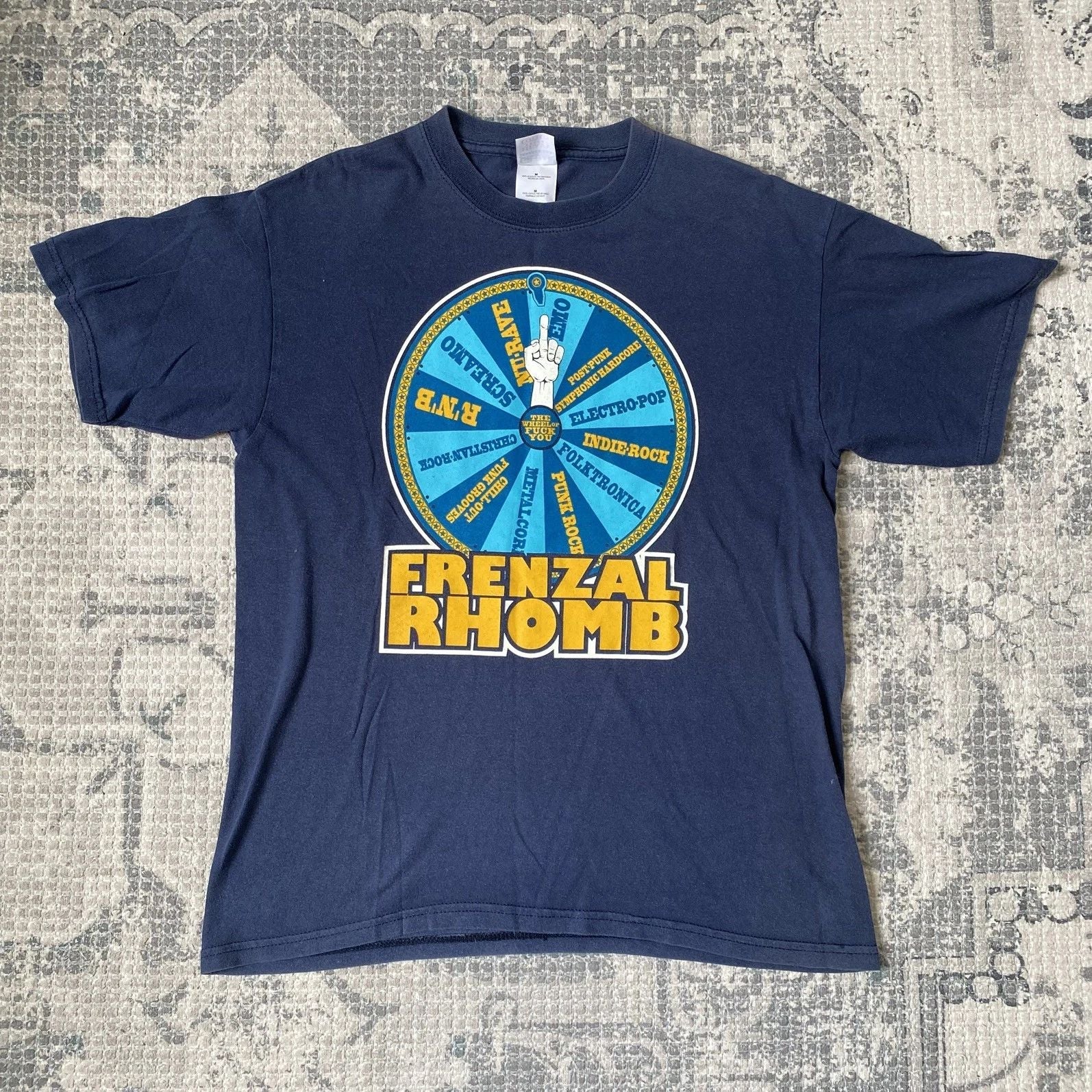 Vintage 2000s Frenzal Rhomb Punk Band Tee T Shirt Size Medium Unisex T-shirt, Sweatshirt, Hoodie, Long Sleeve Tee - T-Shirt, Sweatshirt, Hoodie