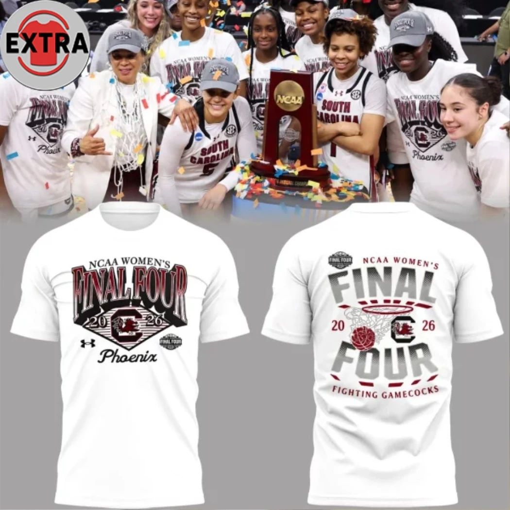 South Carolina Gamecocks 2026 WBB Final Four Edition Hoodie Shirt  Top-Rated Gift for College Basketball Lovers - T-Shirt, Sweatshirt, Hoodie