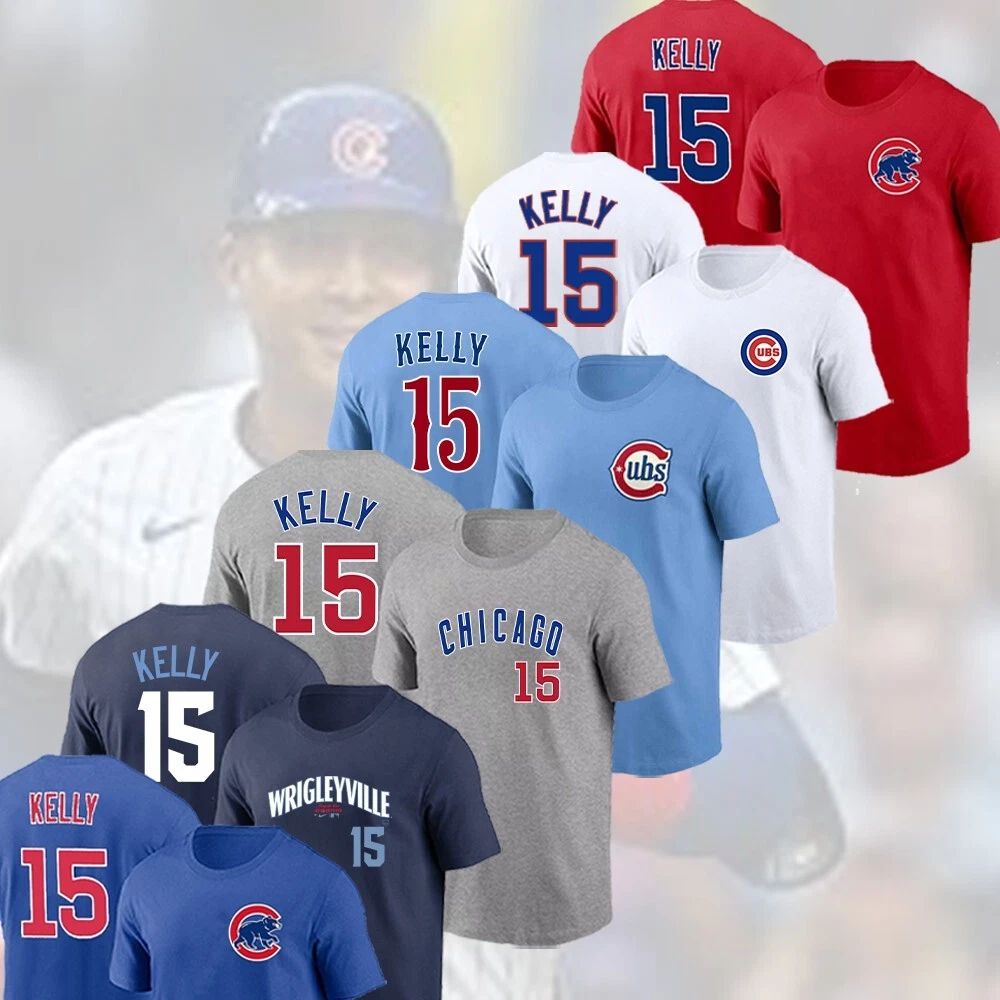 SALE 30% - Carson Kelly #15 Chicago Cub Name & Number Player Fans Gift Fastship Unisex T-shirt, Sweatshirt, Hoodie, Long Sleeve Tee - T-Shirt, Sweatshirt, Hoodie