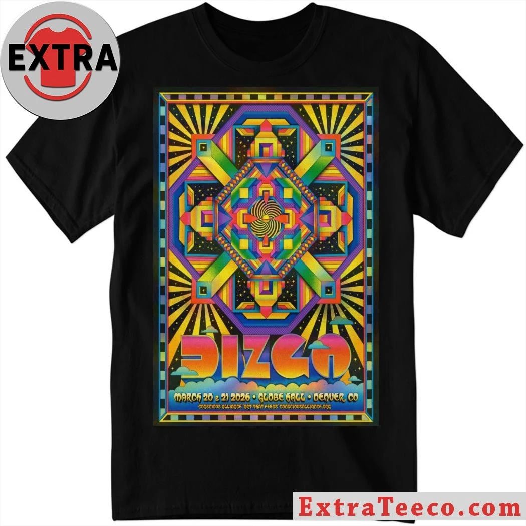 Dizgo Event in Denver March 20th-21st 2026 Poster Shirt Unisex T-shirt, Sweatshirt, Hoodie, Long Sleeve Tee - T-Shirt, Sweatshirt, Hoodie