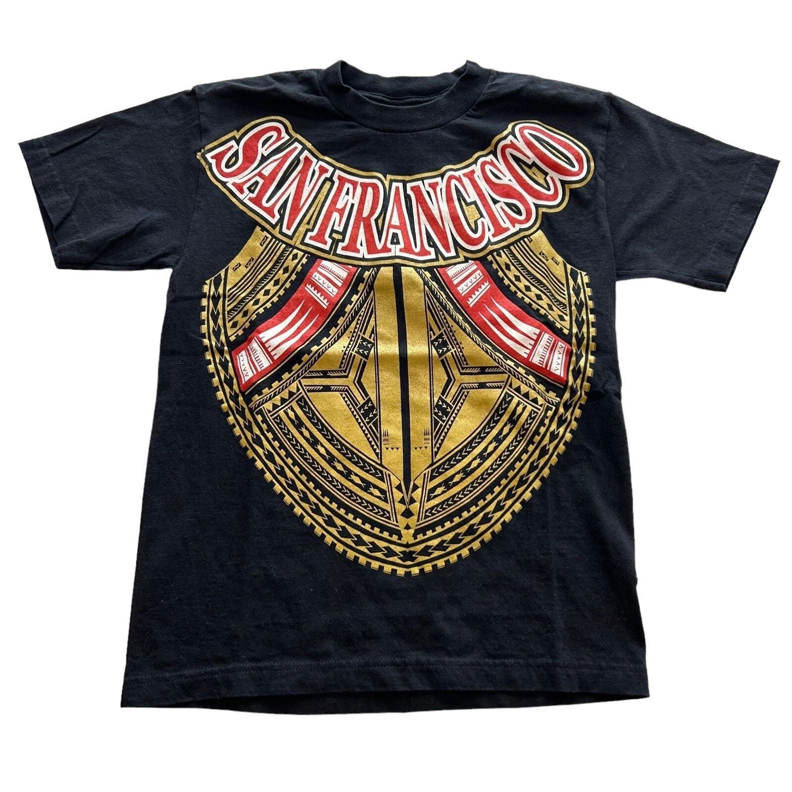 San Francisco Tribal Graphic Souvenir Graphic Shirt y2k Modern Casual Men's S Unisex T-shirt, Sweatshirt, Hoodie, Long Sleeve Tee - T-Shirt, Sweatshirt, Hoodie