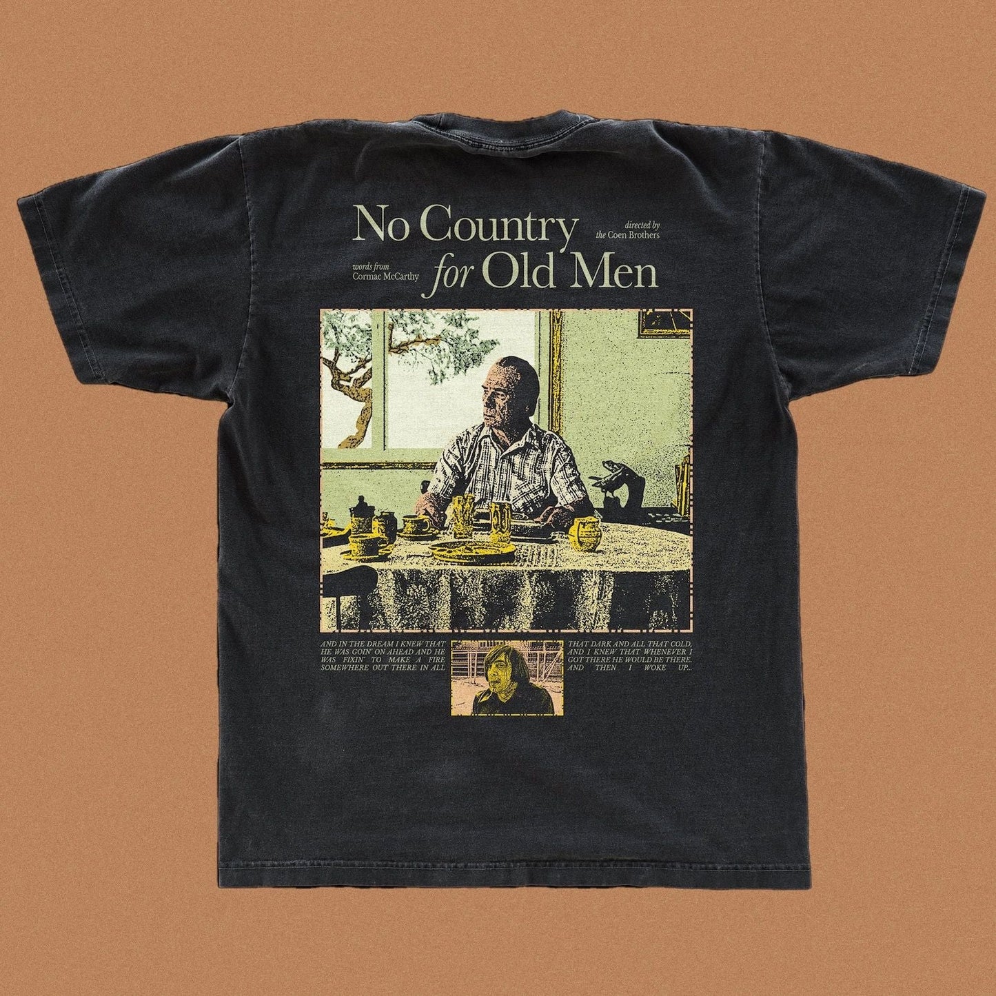 No Country for Old Men Coen Brothers Cormac McCarthy Classic Film Unisex Tee Unisex T-shirt, Sweatshirt, Hoodie, Long Sleeve Tee - T-Shirt, Sweatshirt, Hoodie