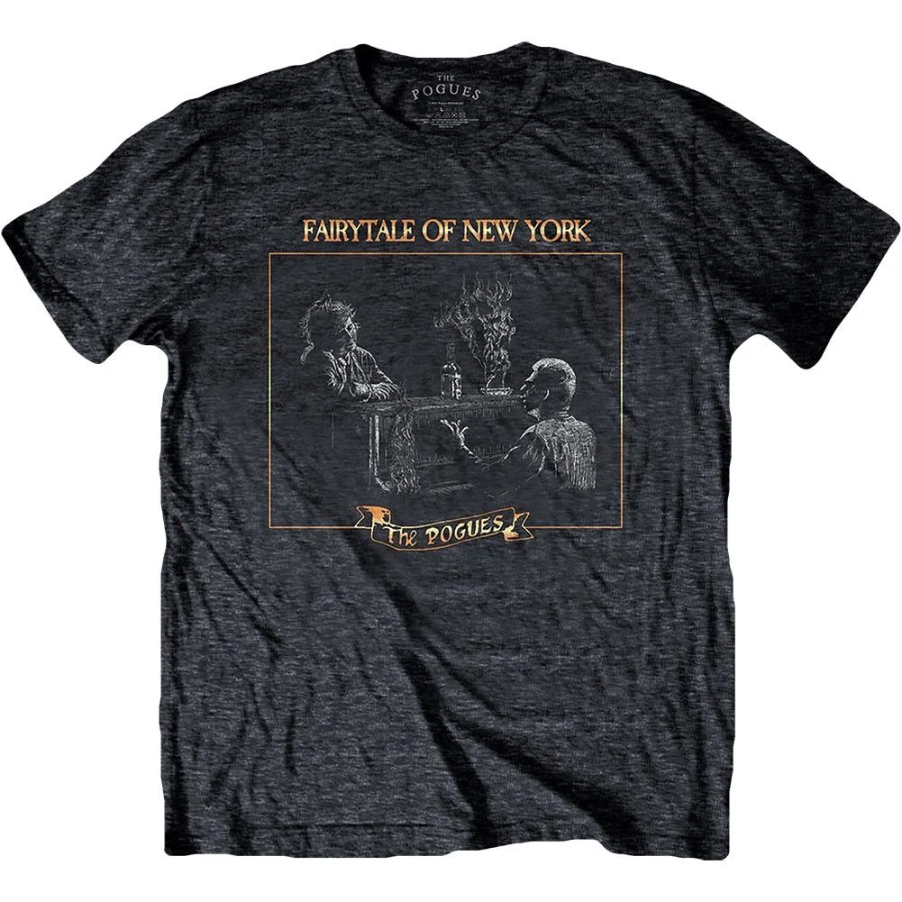 Men's Pogues Fairytale Piano Slim Fit T-shirt Small Heather Unisex T-shirt, Sweatshirt, Hoodie, Long Sleeve Tee - T-Shirt, Sweatshirt, Hoodie