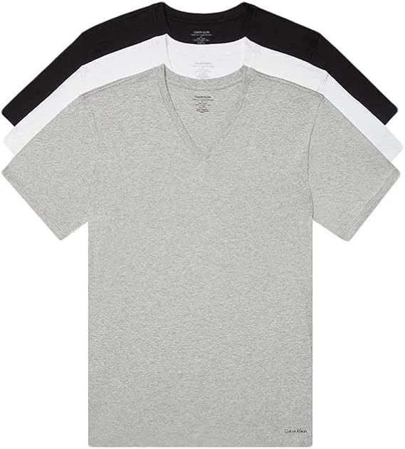 Calvin Klein Cotton Classics Multipack V Neck T-Shirts X-Large Unisex T-shirt, Sweatshirt, Hoodie, Long Sleeve Tee - T-Shirt, Sweatshirt, Hoodie