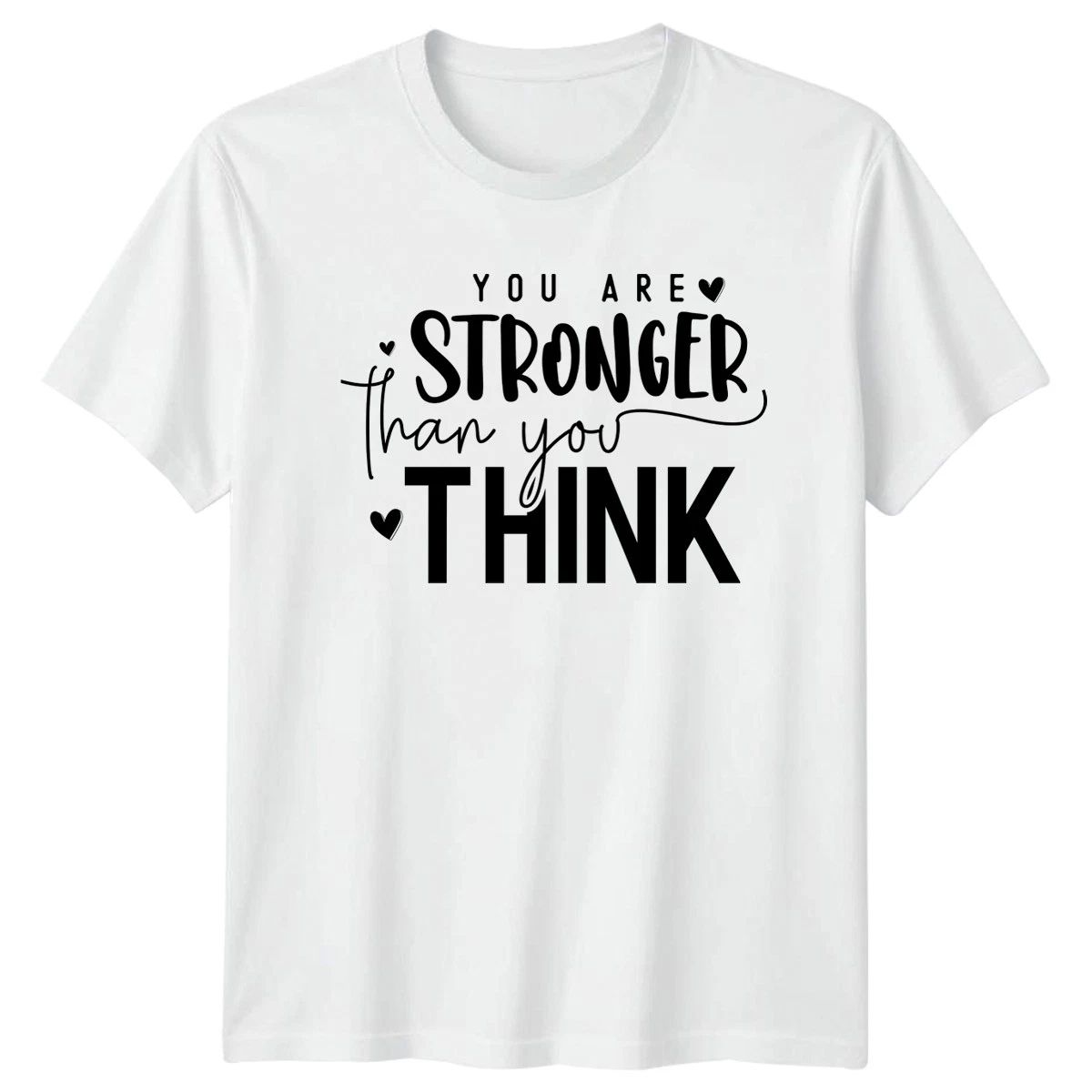 You Are Stronger Than You T-Shirt Mental Health Encouragement Gift Unisex T-shirt, Sweatshirt, Hoodie, Long Sleeve Tee - T-Shirt, Sweatshirt, Hoodie