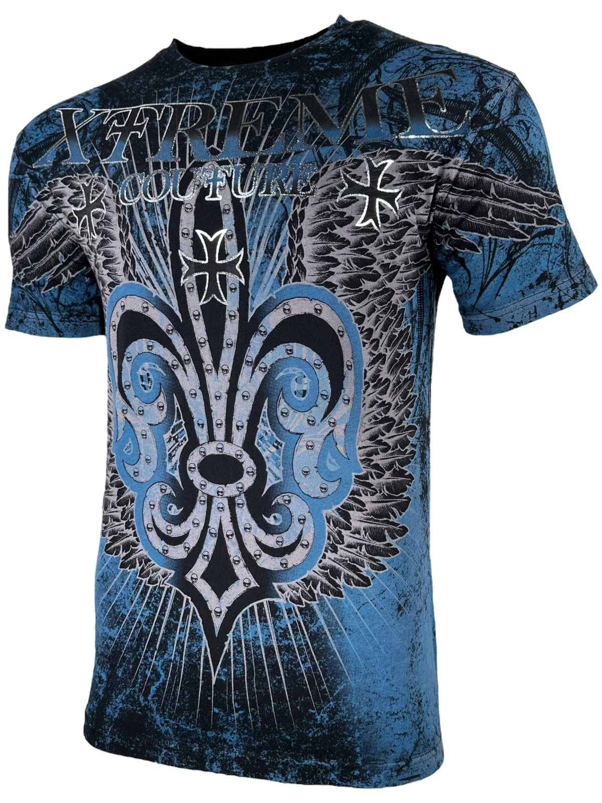 Xtreme Couture By Affliction Men's T-shirt Saga Biker Wings S-5XL Unisex T-shirt, Sweatshirt, Hoodie, Long Sleeve Tee - T-Shirt, Sweatshirt, Hoodie