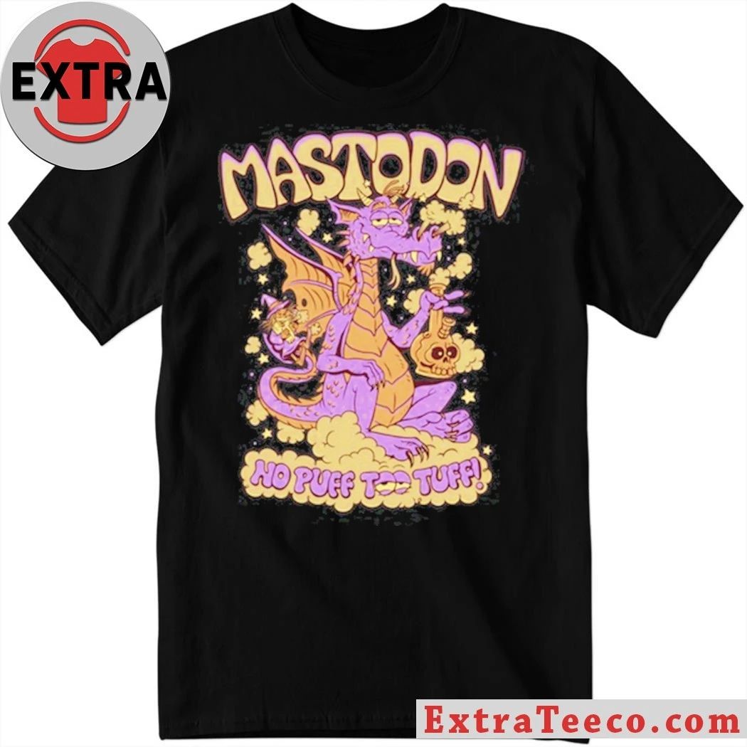 Mastodon Puff and The Wizard Shirt Unisex T-shirt, Sweatshirt, Hoodie, Long Sleeve Tee - T-Shirt, Sweatshirt, Hoodie