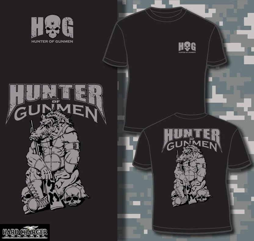 HOG - Hunter of Gunmen 0317 8541 Sniper Lejeune Pendleton Okinawa T-shirt Unisex T-shirt, Sweatshirt, Hoodie, Long Sleeve Tee - T-Shirt, Sweatshirt, Hoodie