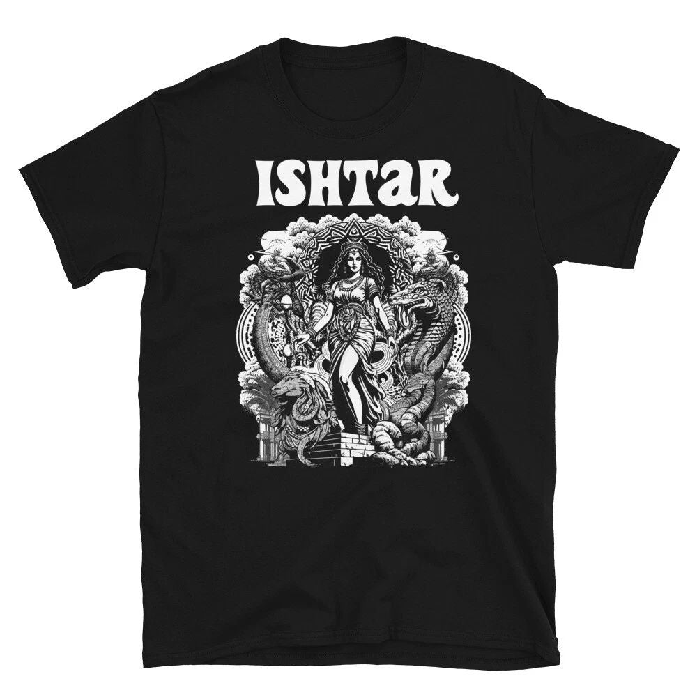 Ishtar Mesopotamian Goddess of Chaos Magick Esoteric T-Shirt Unisex T-shirt, Sweatshirt, Hoodie, Long Sleeve Tee - T-Shirt, Sweatshirt, Hoodie