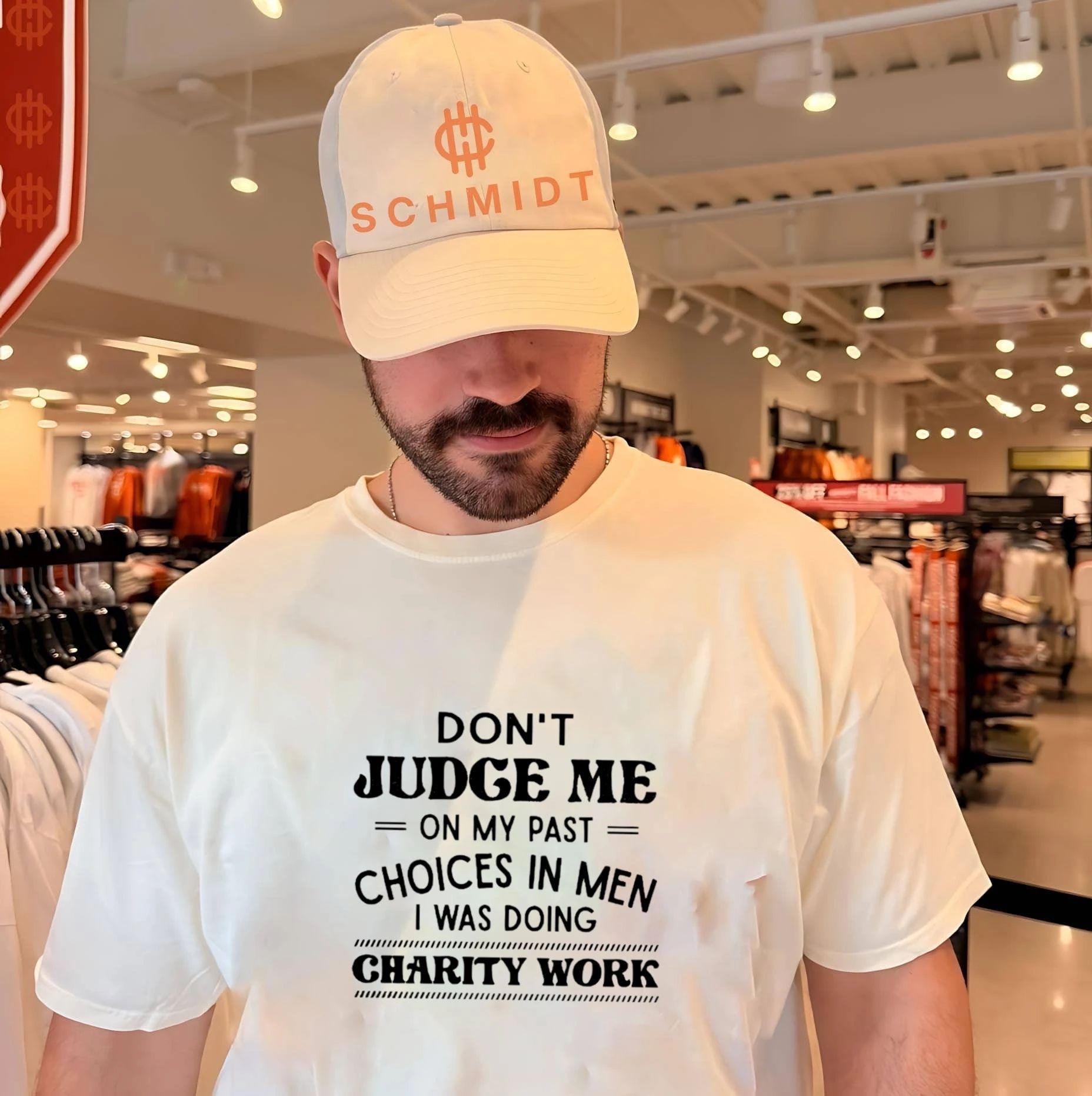 Dont Judge Me on My Past Choices in Men I Was Doing Charity Work shirt Unisex T-shirt, Sweatshirt, Hoodie, Long Sleeve Tee - T-Shirt, Sweatshirt, Hoodie