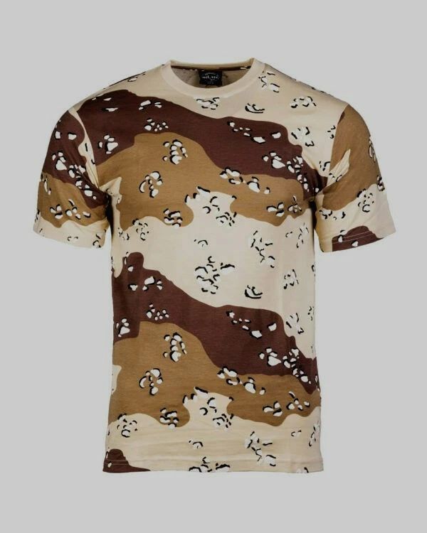 U.S Military Desert Camouflage Pattern T-Shirt Combat Army Tee 100% Cotton Unisex T-shirt, Sweatshirt, Hoodie, Long Sleeve Tee - T-Shirt, Sweatshirt, Hoodie