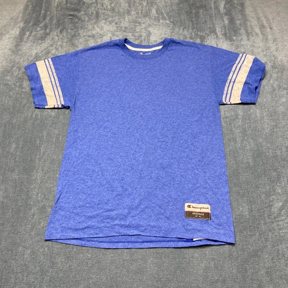 Champion Originals T-Shirt Men Medium Heather Blue Streetwear Comfort Summer Tee Unisex T-shirt, Sweatshirt, Hoodie, Long Sleeve Tee - T-Shirt, Sweatshirt, Hoodie
