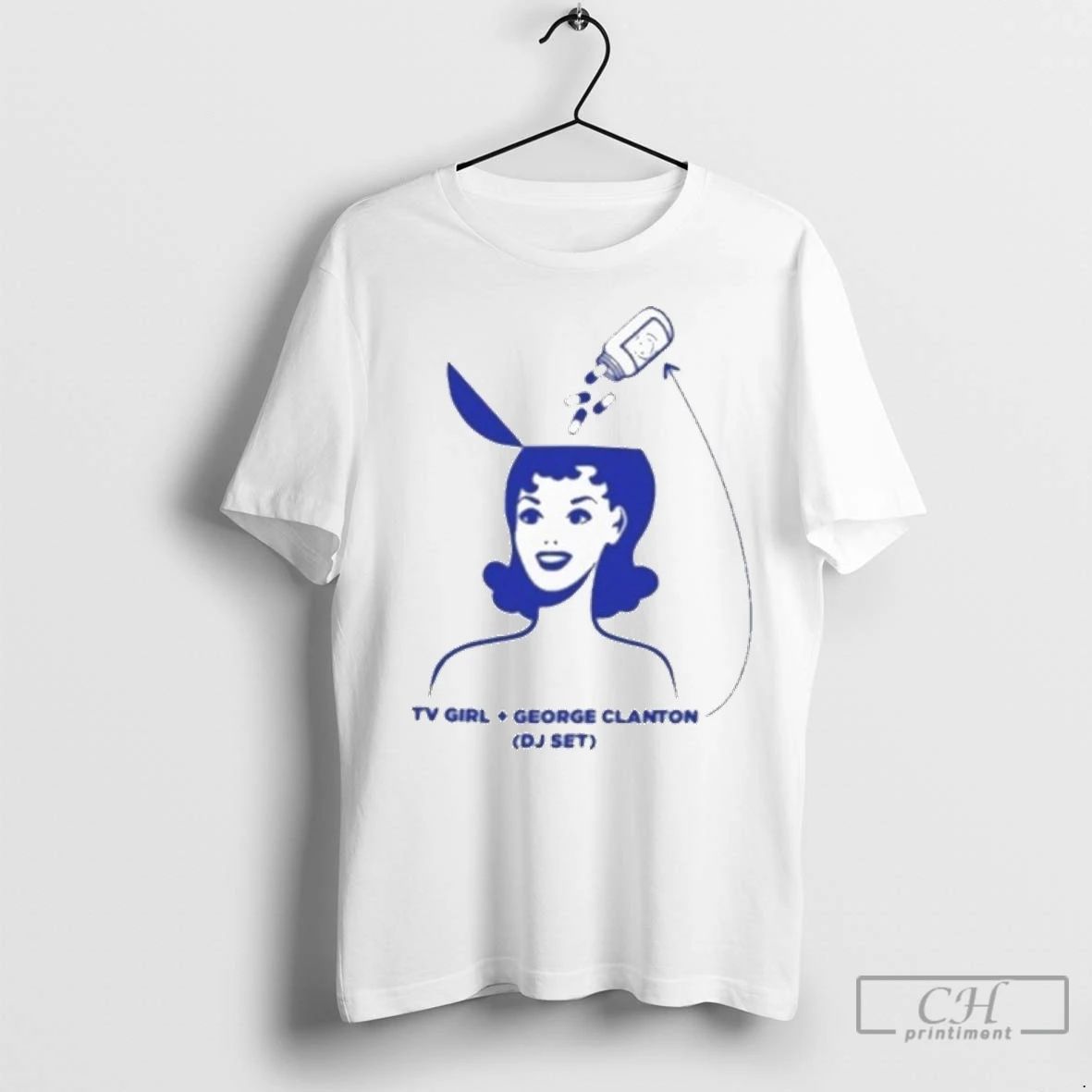 Premium Tv Girl X George Clanton Dj Set Unisex T-shirt, Sweatshirt, Hoodie, Long Sleeve Tee - T-Shirt, Sweatshirt, Hoodie