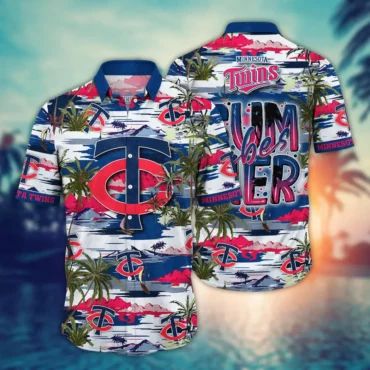 Minnesota Twins Summer Vibes Hawaiian Shirt Unisex T-shirt, Sweatshirt, Hoodie, Long Sleeve Tee - T-Shirt, Sweatshirt, Hoodie