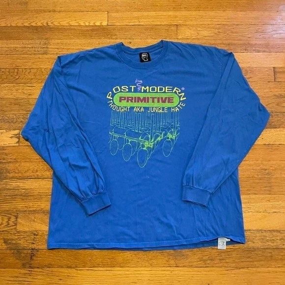 00s Braindead Post Modern Primitive Thought Jungle Hate tshirt XL skate collab Unisex T-shirt, Sweatshirt, Hoodie, Long Sleeve Tee - T-Shirt, Sweatshirt, Hoodie