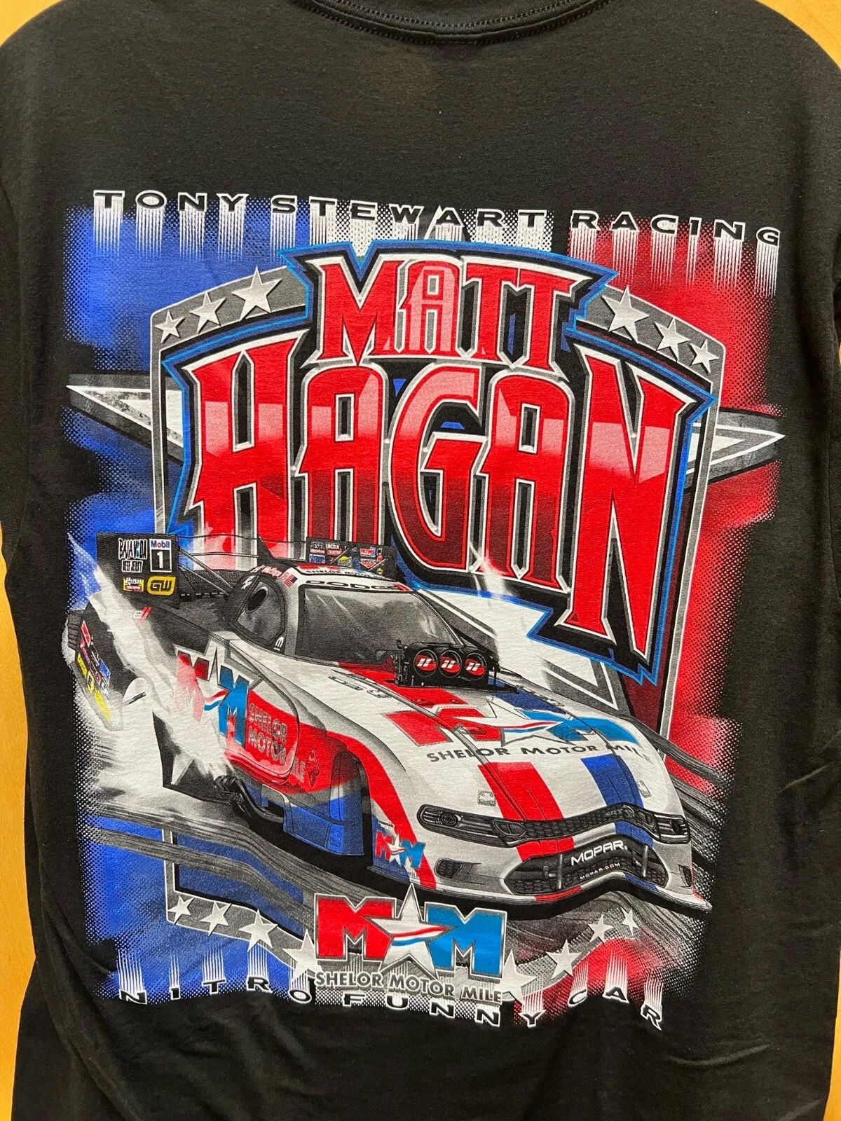 NEW MATT HAGAN NITRO FUNNY CAR SHIRT-TONY STEWART RACING SIZE XL Unisex T-shirt, Sweatshirt, Hoodie, Long Sleeve Tee - T-Shirt, Sweatshirt, Hoodie