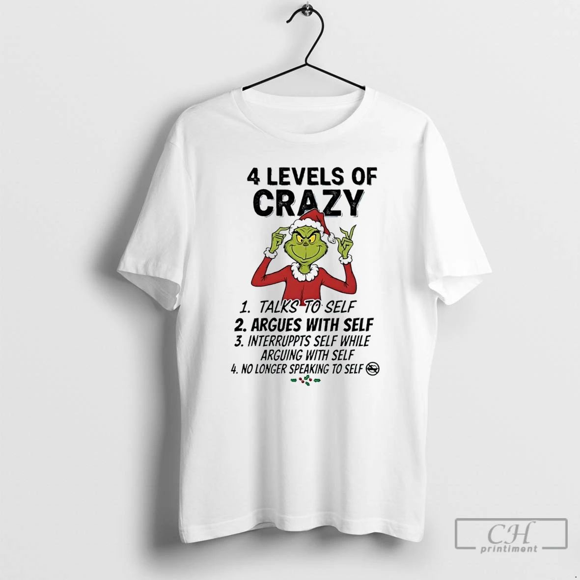 Premium Grinch Talks To Self Argues With Self Interruppts Self Speaking To Self T Shirts Unisex T-shirt, Sweatshirt, Hoodie, Long Sleeve Tee - T-Shirt, Sweatshirt, Hoodie
