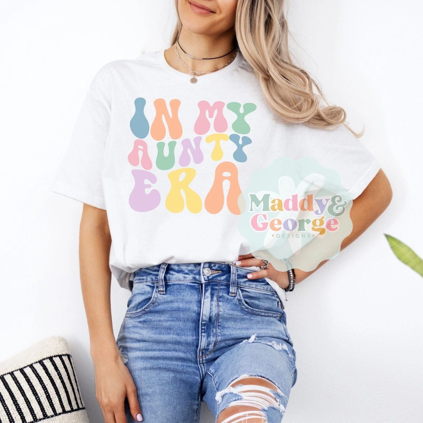 In My Aunty Era Shirt, Cool Aunt Club Shirt, Gift For Auntie, Cute Aunt Shirts Unisex T-shirt, Sweatshirt, Hoodie, Long Sleeve Tee - T-Shirt, Sweatshirt, Hoodie