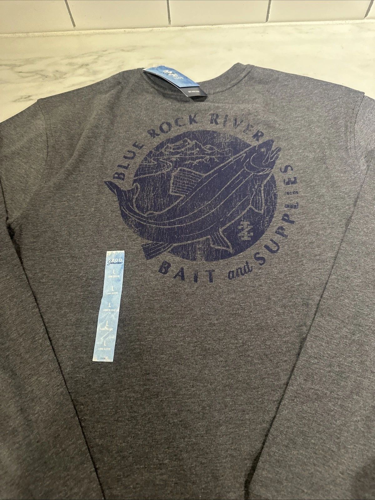 IZOD Men's Saltwater Soft Wash Long Sleeve Large Graphic T-Shirt  Fish Bait Unisex T-shirt, Sweatshirt, Hoodie, Long Sleeve Tee - T-Shirt, Sweatshirt, Hoodie
