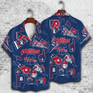 Philadelphia Phillies Fan Spirit Hawaiian Shirt Unisex T-shirt, Sweatshirt, Hoodie, Long Sleeve Tee - T-Shirt, Sweatshirt, Hoodie