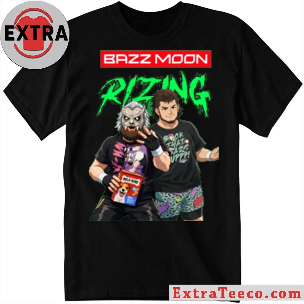 Original Bazz Moon Rizing pro-wrestling Shirt Unisex T-shirt, Sweatshirt, Hoodie, Long Sleeve Tee - T-Shirt, Sweatshirt, Hoodie