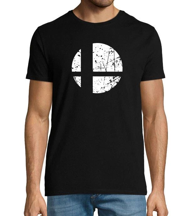 Super Smash Bros Distressed icon Men's T-shirt Unisex T-shirt, Sweatshirt, Hoodie, Long Sleeve Tee - T-Shirt, Sweatshirt, Hoodie