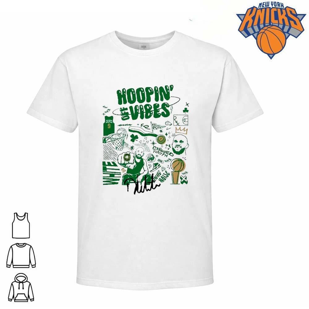 Derrick White Hoop Vibes Boston Celtics Championship Chipped Tooth Ring Doodle shirt Unisex T-shirt, Sweatshirt, Hoodie, Long Sleeve Tee - T-Shirt, Sweatshirt, Hoodie