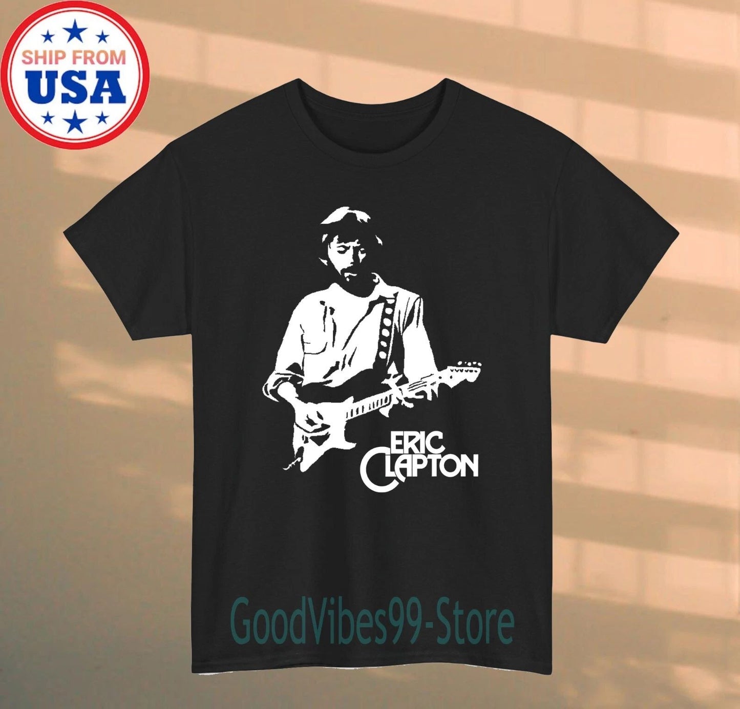 Eric Clapton Men's Black Size S-5XL Unisex T-shirt, Sweatshirt, Hoodie, Long Sleeve Tee - T-Shirt, Sweatshirt, Hoodie