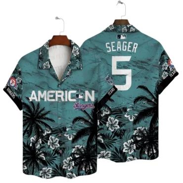 Corey Seager Texas Rangers Hawaiian Shirt Unisex T-shirt, Sweatshirt, Hoodie, Long Sleeve Tee - T-Shirt, Sweatshirt, Hoodie