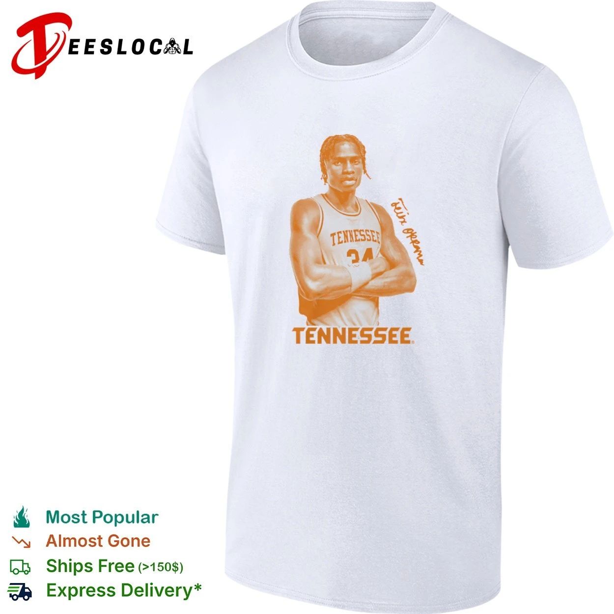 Zakai Zeigler Tennessee Volunteers Basketball T-shirt Unisex T-shirt, Sweatshirt, Hoodie, Long Sleeve Tee - T-Shirt, Sweatshirt, Hoodie