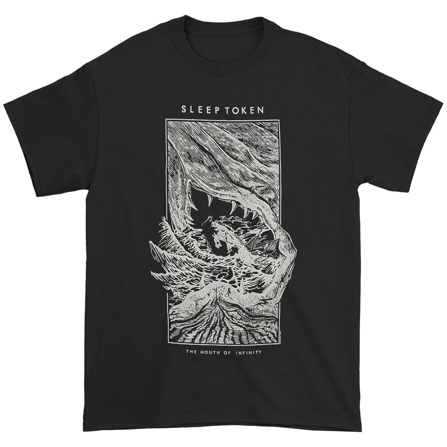 Men's Sleep Token The Mouth Of Infinity Slim Fit T-shirt XX-Large Black Unisex T-shirt, Sweatshirt, Hoodie, Long Sleeve Tee - T-Shirt, Sweatshirt, Hoodie