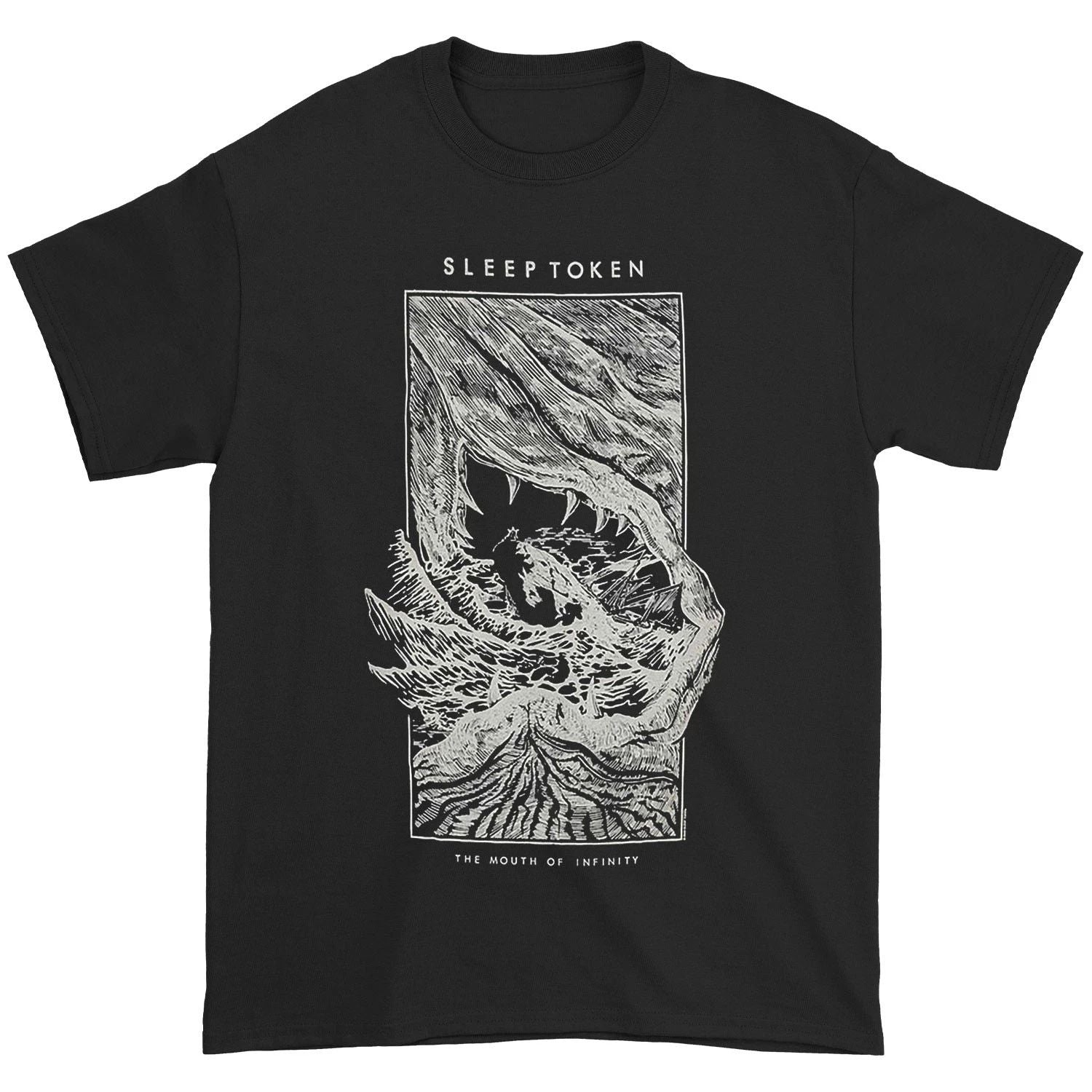 Men's Sleep Token The Mouth Of Infinity Slim Fit T-shirt XX-Large Black Unisex T-shirt, Sweatshirt, Hoodie, Long Sleeve Tee - T-Shirt, Sweatshirt, Hoodie